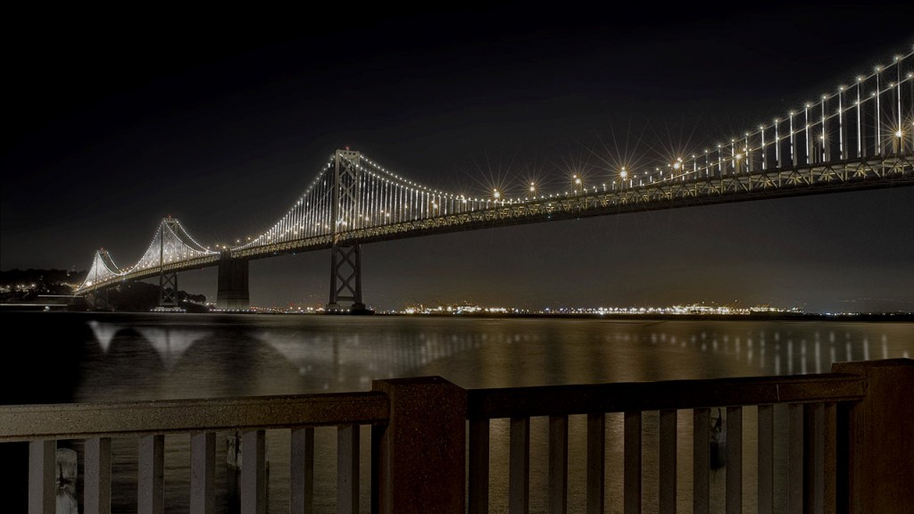 Bay Bridge Light Display Media