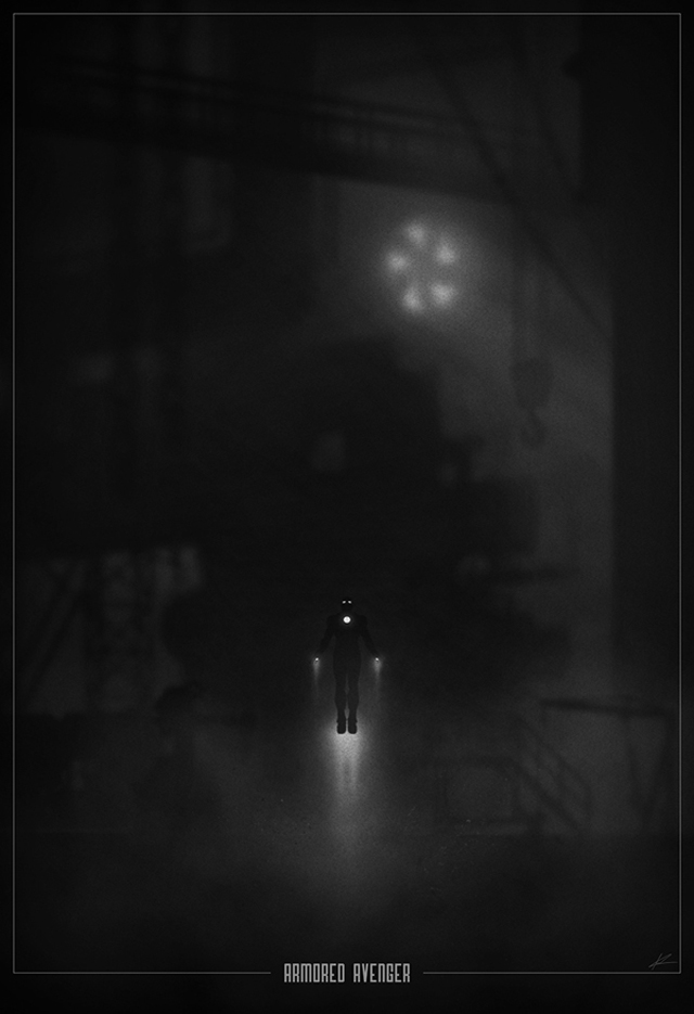 Superhero Noir Posters6