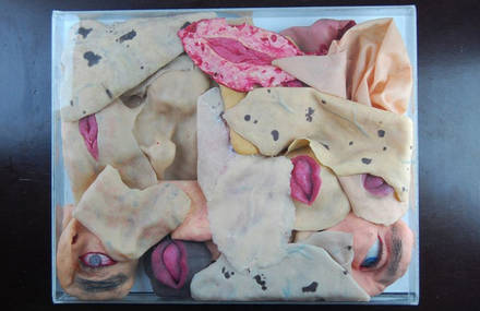 Post genetic sculptures