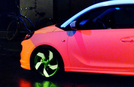 Opel Adam – The Color Changing Car