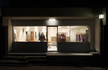 Otsuka-Gofukuten (Kimono store) design by Japanese designer Yusuke Seki