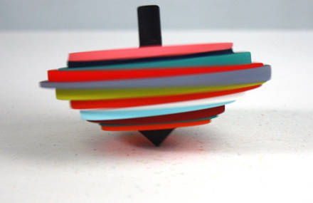 Around spinning tops
