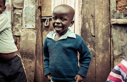 Les enfants des bidonvilles