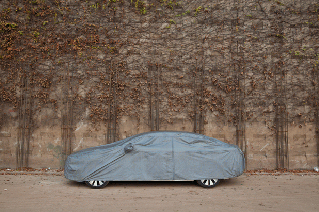 Covered Cars in China12
