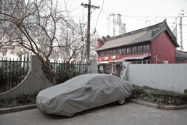Covered Cars in China2