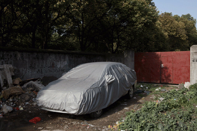 Covered Cars in China6