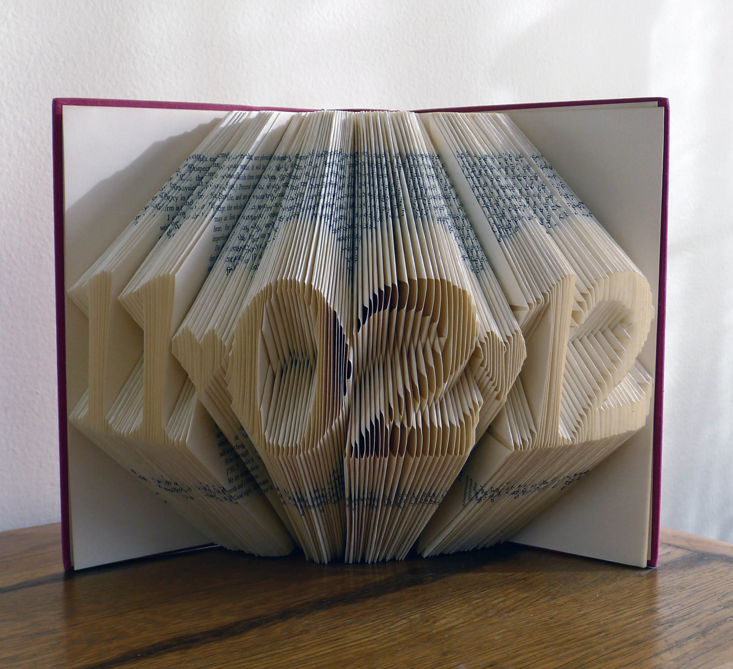 Folded Book Art13