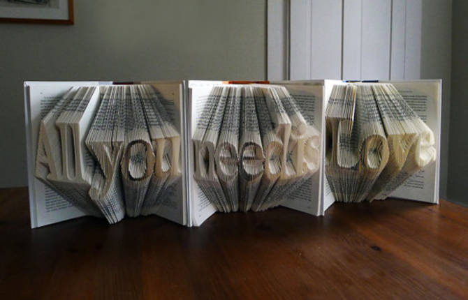 Folded Book Art