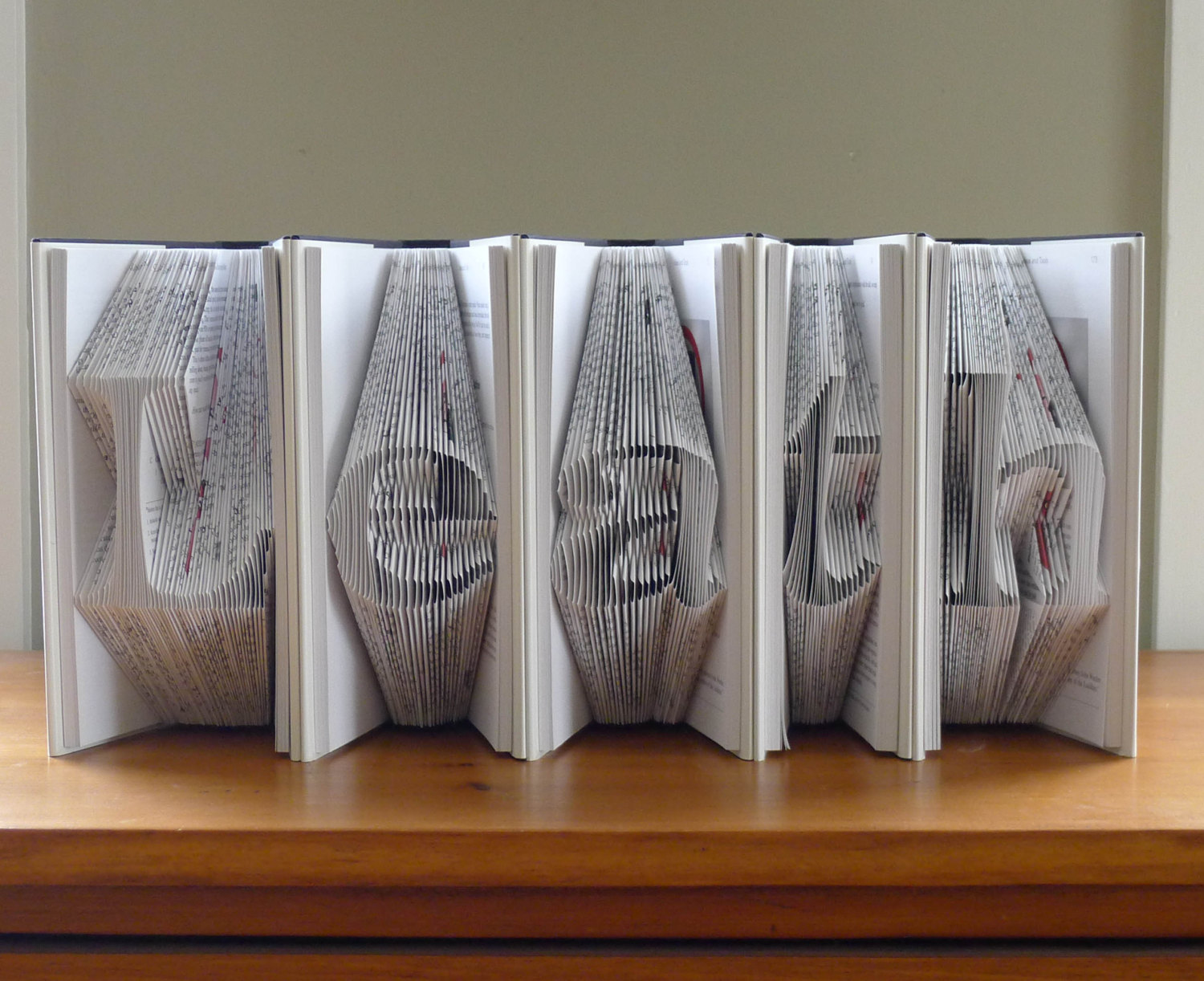 Folded Book Art8