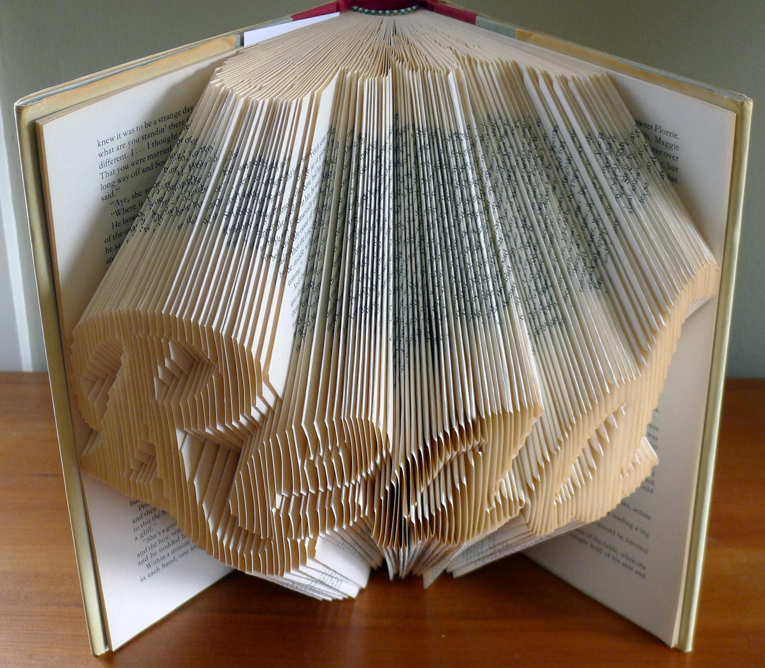 Folded Book Art9