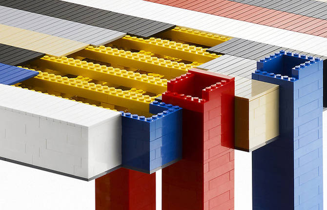 Lego Bricks Table