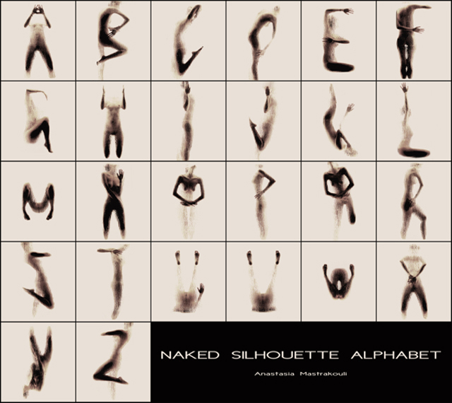 Naked Silhouette Alphabet29