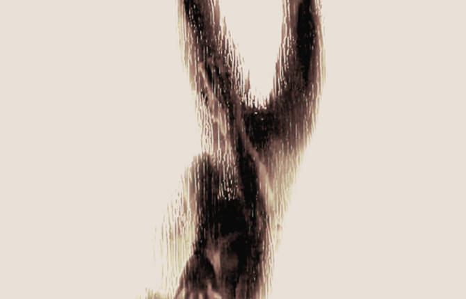 Naked Silhouette Alphabet