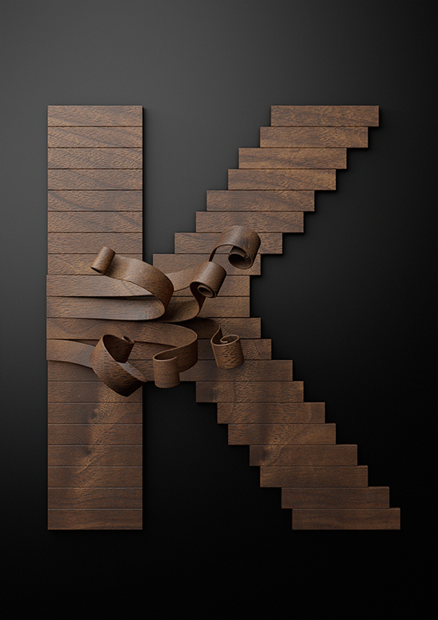 Nike Typography with Wooden Slats17