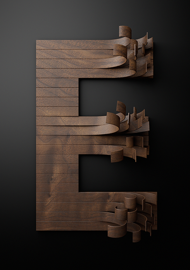 Nike Typography with Wooden Slats23
