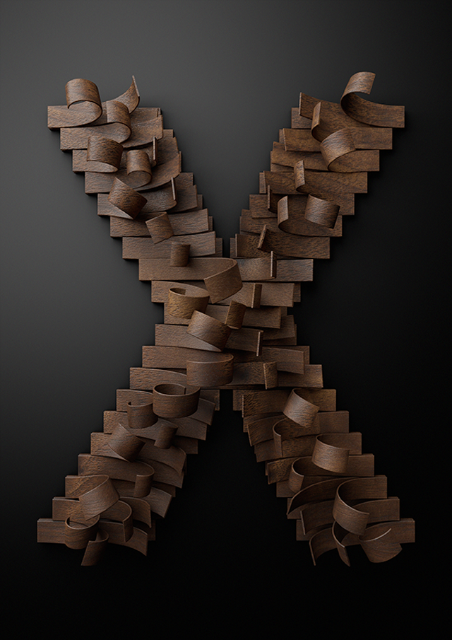 Nike Typography with Wooden Slats4