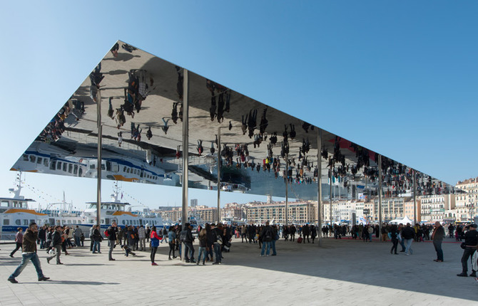 Reflective Pavilion in Marseille