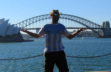 Sydney Harbour Bridge?? No, I wasn’t there ..