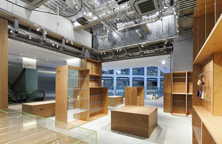 Floyd KITTE Marunouchi by Schemata Architects