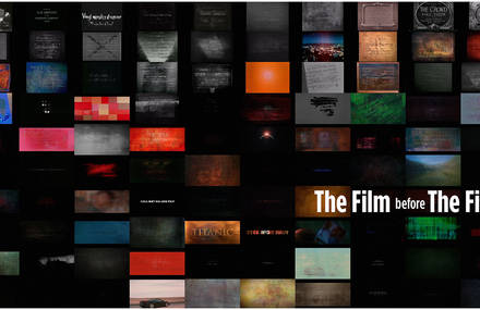 THE FILM before THE FILM