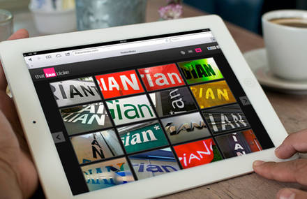 Collecting signs that include the word ‘IAN’