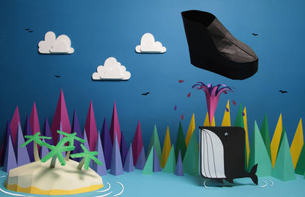 paper craft for the monki magazine #8