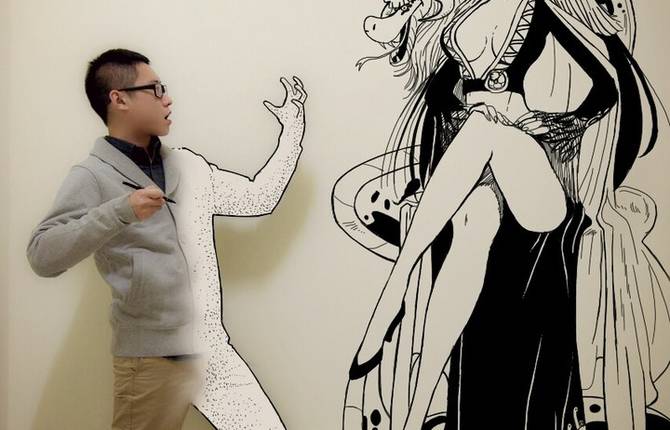Comic Book Illustrations Into the Real World