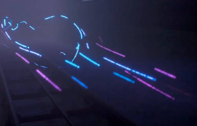 Musical Laser Forests