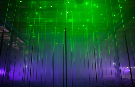 Musical Laser Forests