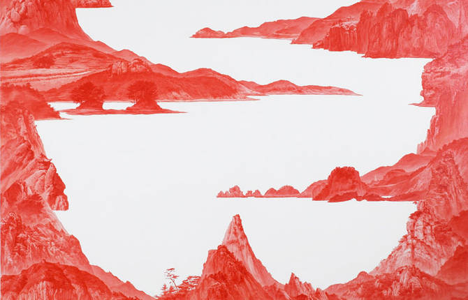 Shades of Red Landscapes