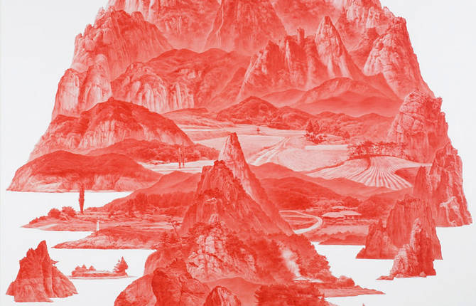 Shades of Red Landscapes