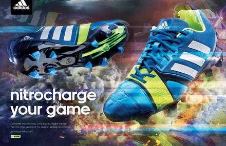 adidas launches nitrocharge with integrated marketing campaign
