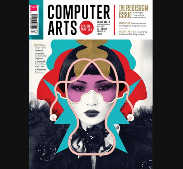 Computer Arts Magazine Cover by Mogollon Nyc – Fubiz Media