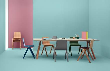 Copenhague Table by Ronan and Erwan Bouroullec