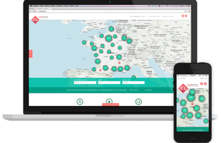 Creativelist.fr – La géolocalisation des créatifs de France