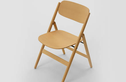 Hiroshima Folding Chair by Naoto Fukusawa