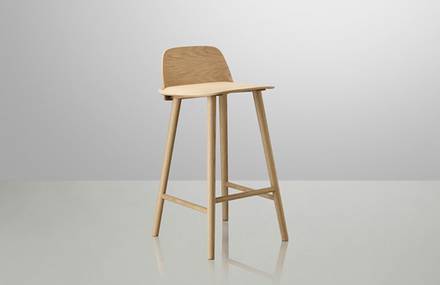 Nerd Bar Stools by MUUTO