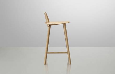 Nerd Bar Stools by MUUTO