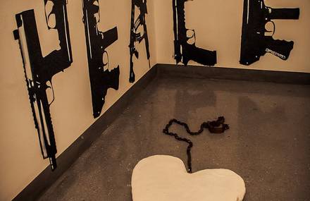Street art meets poetry with Opiemme
