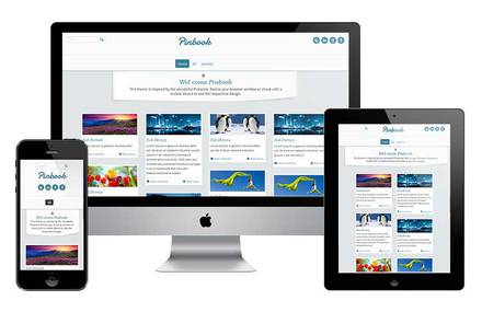 Pinbook – Pinterest Responsive Joomla Template