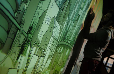 EXTRAPOLIS – Un tableau augmenté interactif
