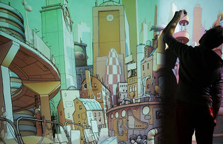EXTRAPOLIS – Un tableau augmenté interactif