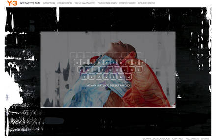 Y-3 S/S13 INTERACTIVE CAMPAIGN FILM