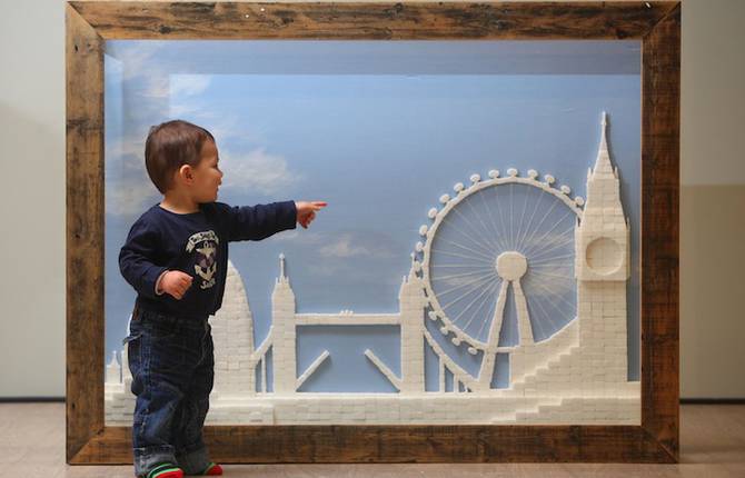 London Skyline in Sugar