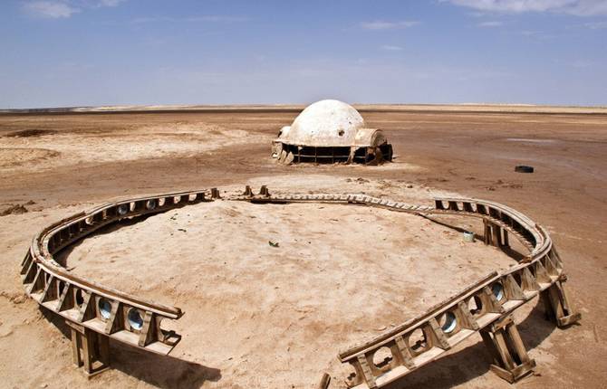 Abandoned Star Wars Film Sets