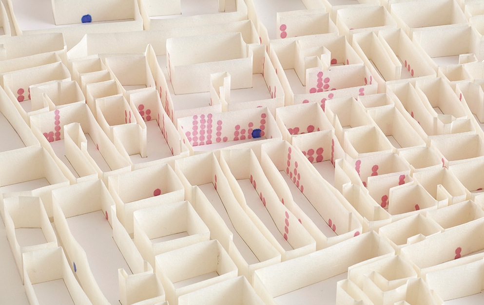 Paper Sculptures Map11