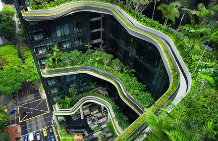 Parkroyal Singapore Architecture