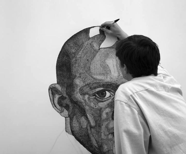 Photorealistic Ballpoint Pen Portraits8