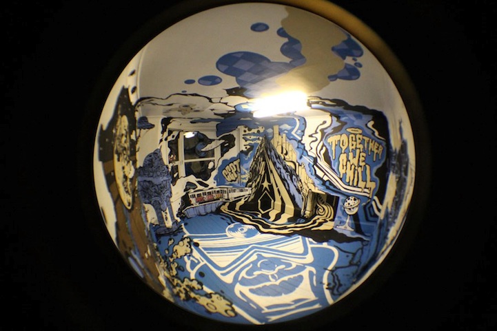 Street Art Explodes Inside a London Room4