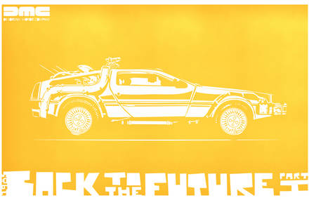 Back to the Future DeLorean DMC-12 style